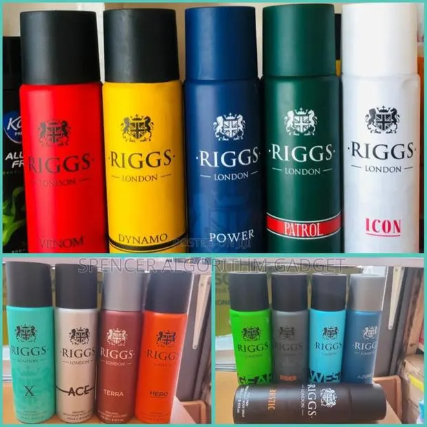 Riggs Perfumed Deodorant Body Sprays · Photo 1
