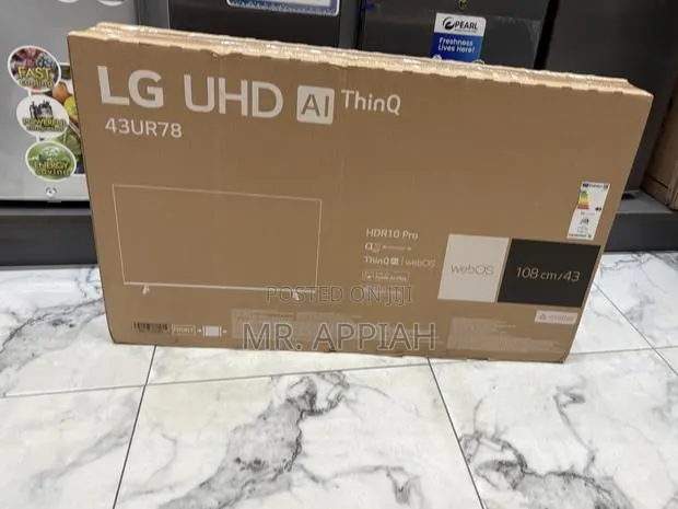 Unique Lg 43ur7800 43” Uhd Smart Television(Black) · Photo 1