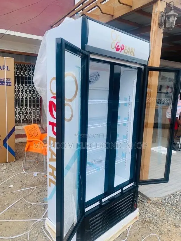 Super Chilling Pearl PVC 622-2b 500ltr 2 Door Display Fridge · Photo 1
