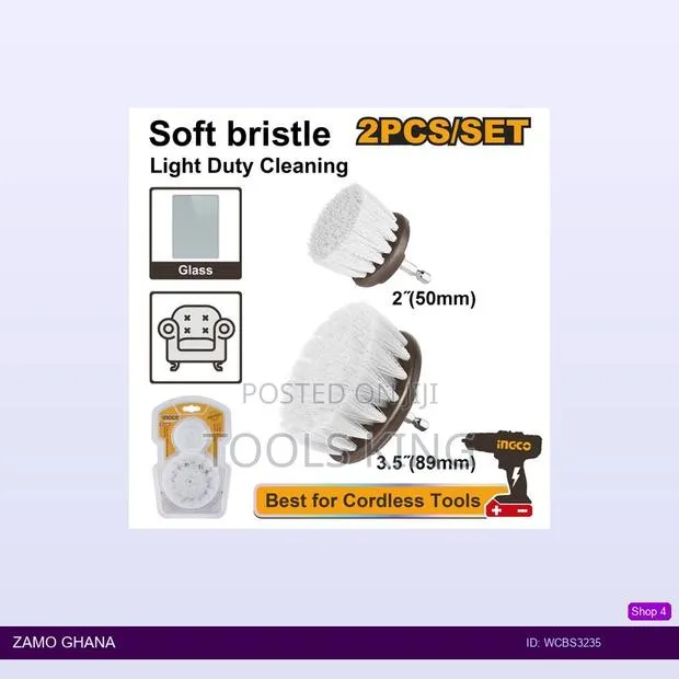 2 PCS Soft Bristle Brush - Wcbs3235 · Photo 1
