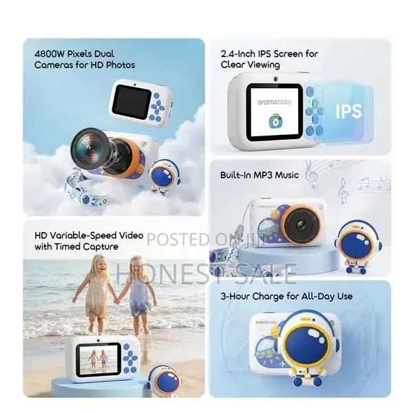 Oraimo PicBuddy Dual Camera HD Kids Camera · Photo 2