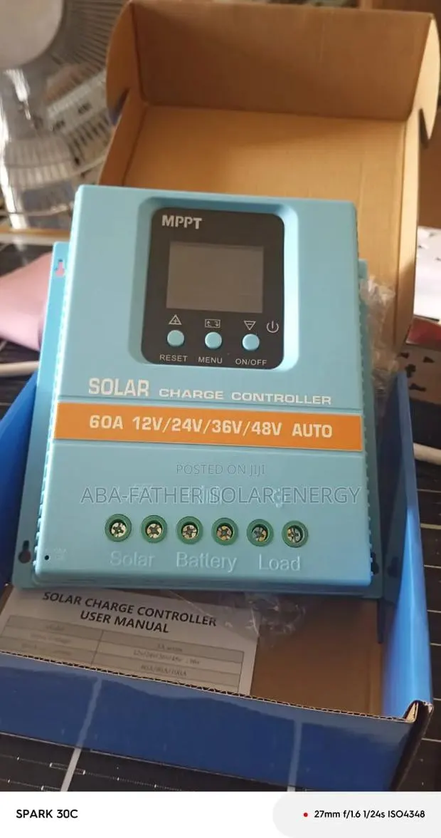 Solar Charge Controller 60A 12v/24v/36v/48v · Photo 1