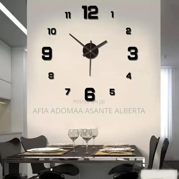 Luminous Diy Wall Clock (60cm*60cm) · Photo 1