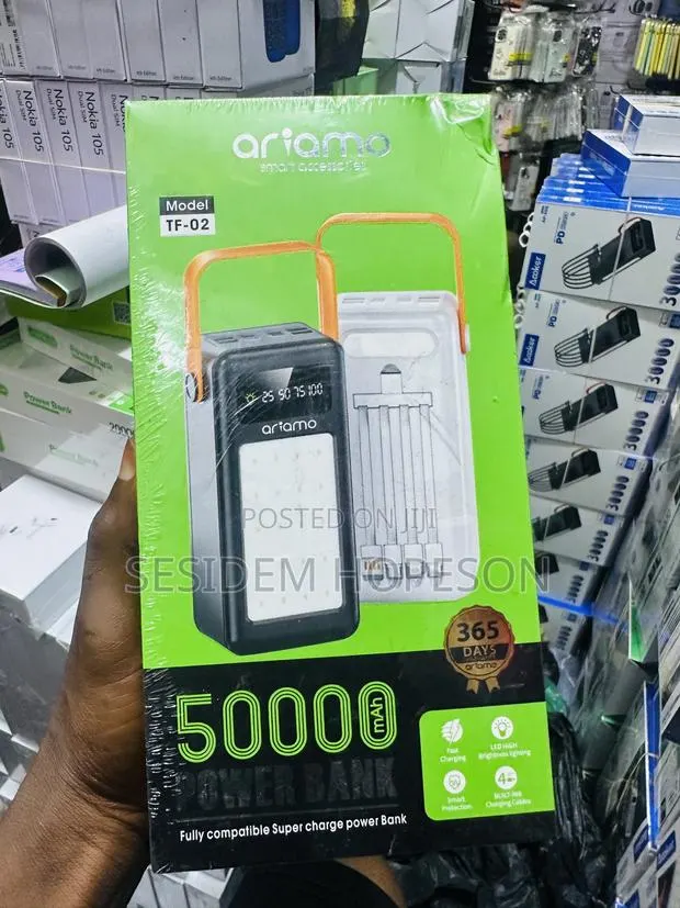 Ariamo 100,000mAh Power Bank (Model TF-01) · Photo 1