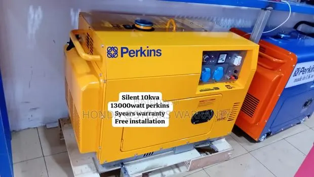 Diesel Energy Experts Yellow Perkins 10kva 13000watt Diesel · Photo 1