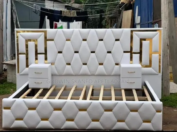 King Size Bed Frame and Side Drawer Available · Photo 1