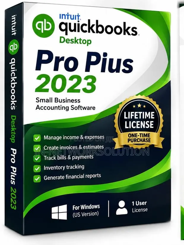 Intuit QuickBooks Desktop Pro Plus 2023 for Windows (US Version) · Photo 1
