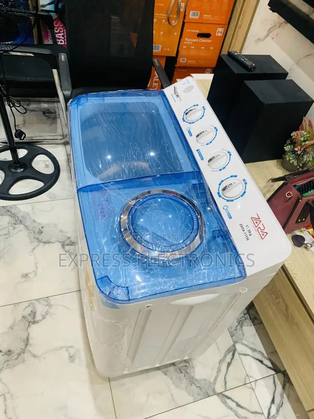 High Quality Semi Automatic Wm Topload Twintub Nasco 11kg · Photo 1
