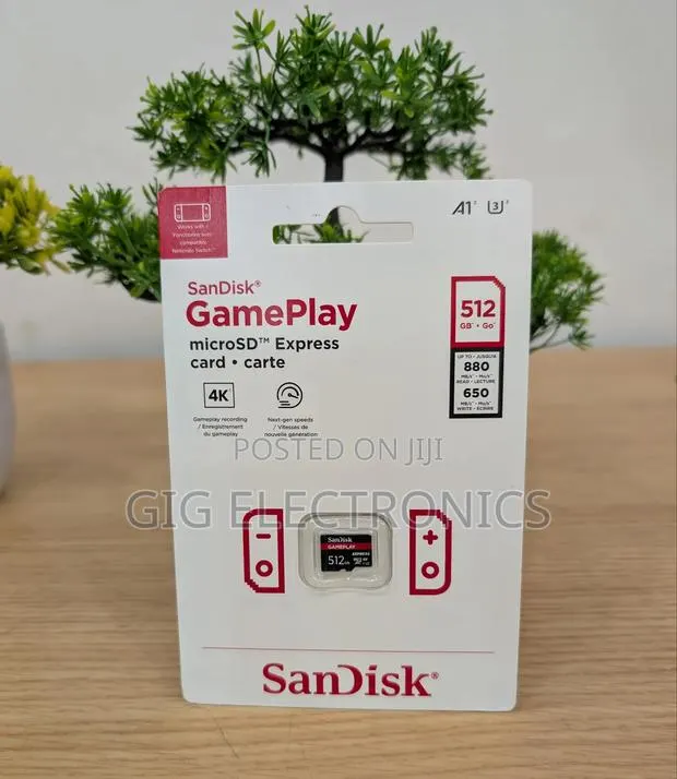 Sandisk 512gb Microsd Express Memory Card for Nintendo Switch · Photo 1