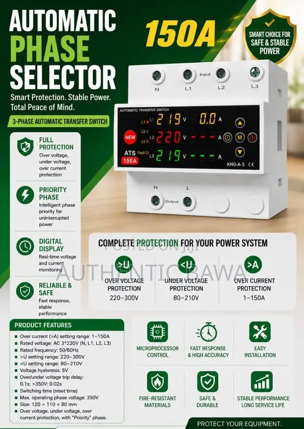 Automatic Phase Selectors 150a · Photo 1