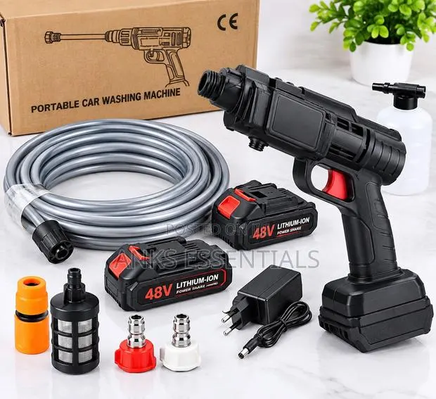 48V Cordless Water Jet Cleaning Machine · Photo 1