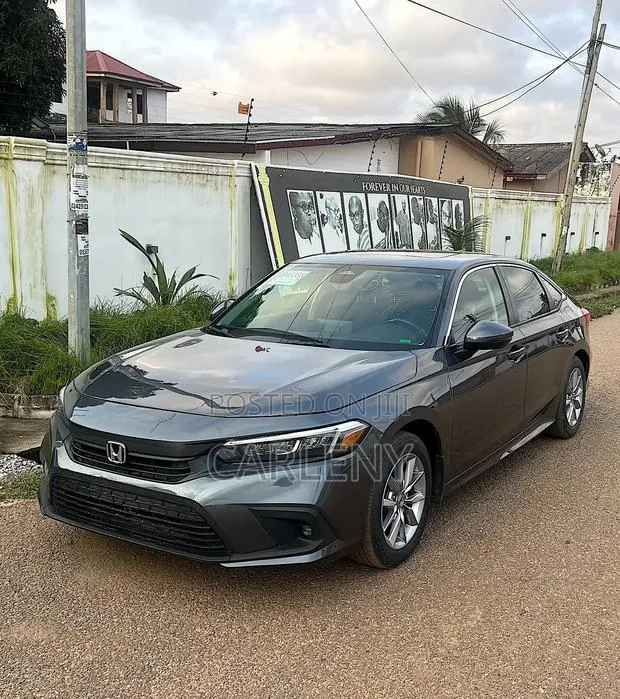 Honda Civic EX 2022 Gray · Photo 1