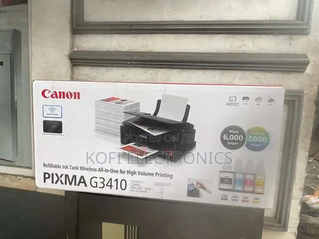 Canon Pixma G3410 Megatank Printer Print More, Spend Less · Photo 1