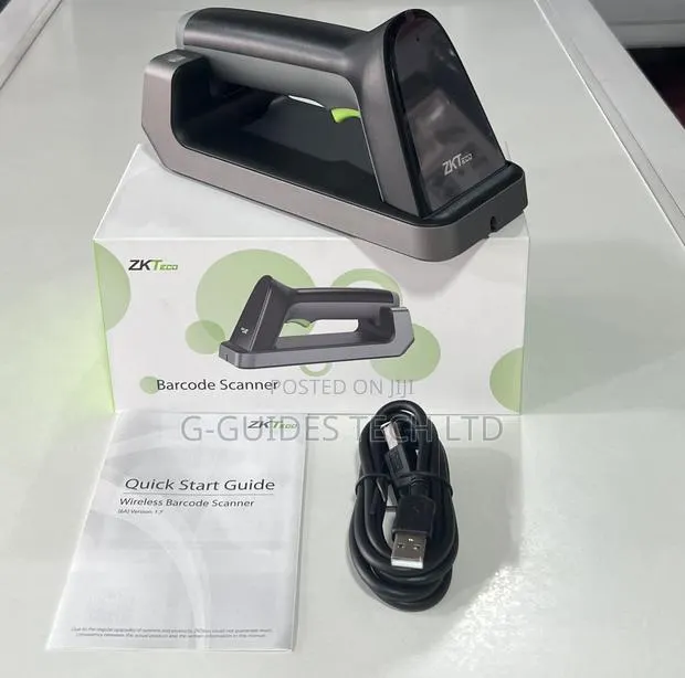 Zkteco 1d/2d Wireless Barcode and Qr Code Scanner With Base ZKB-203s · Photo 4