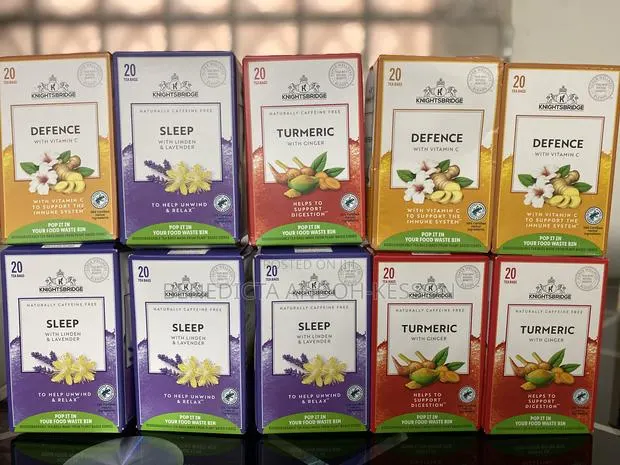 Knightbridge Herbal Tea. Sleep/ Defence/Turmeric Tea · Photo 1