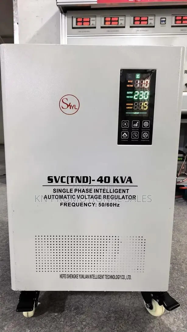 Single Phase 40kva Voltage Regulator · Photo 1