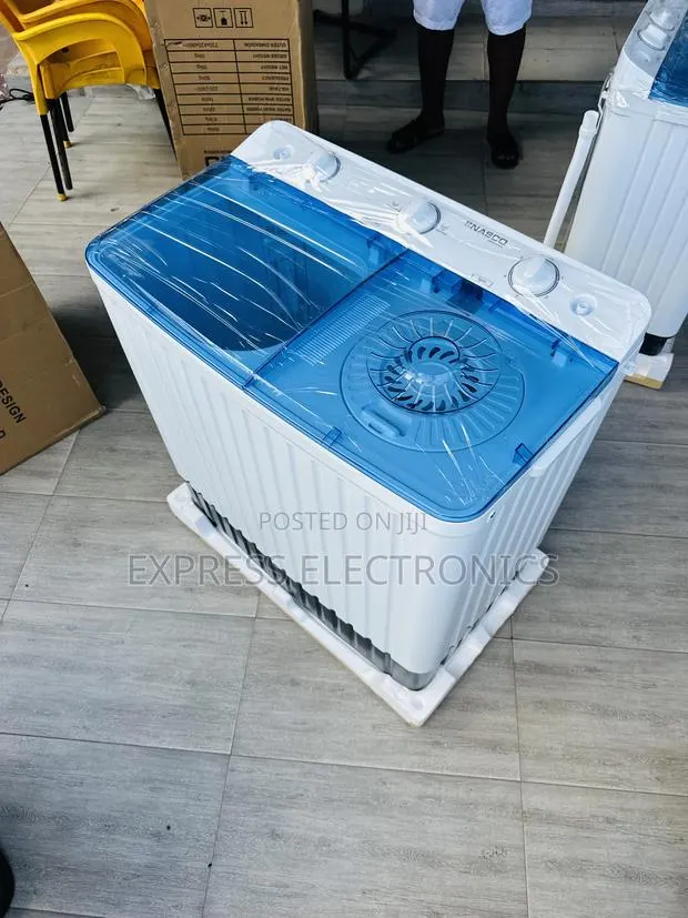 Quality Sleek White Sleek Wm Topload Twintub 8kg Nasco · Photo 1