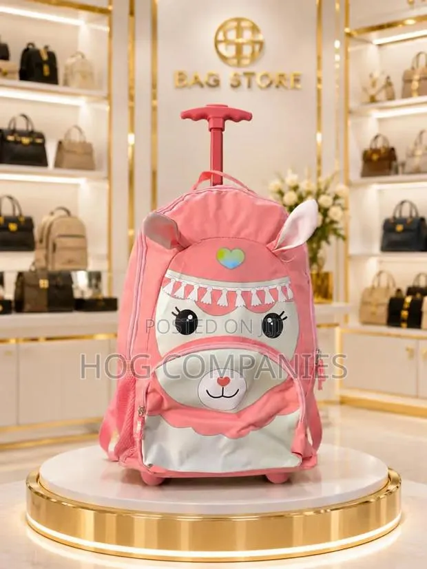 Backpack With Wheels Kids Trolley School Bag-Nursery to Lower Primary · Photo 1