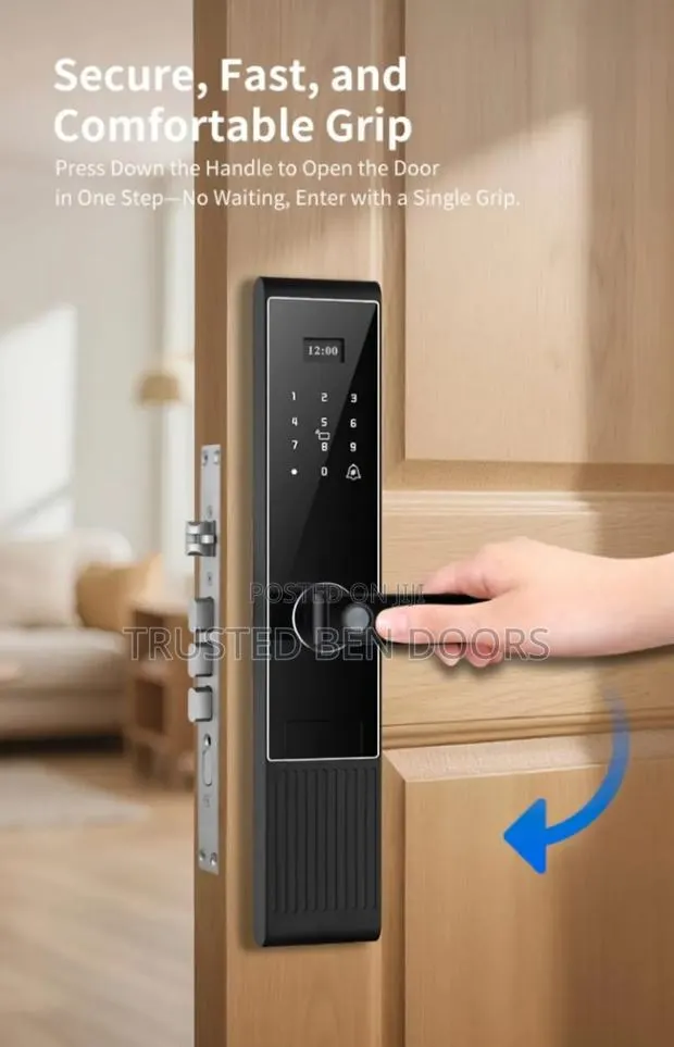 Waterproof Tuya Biometric Smart Lock for Residential Industrial Use · Photo 1