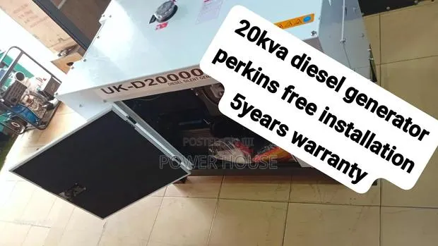 Reliable Perkins 20000W Diesel Generator – Silent Fuel Efficient · Photo 1