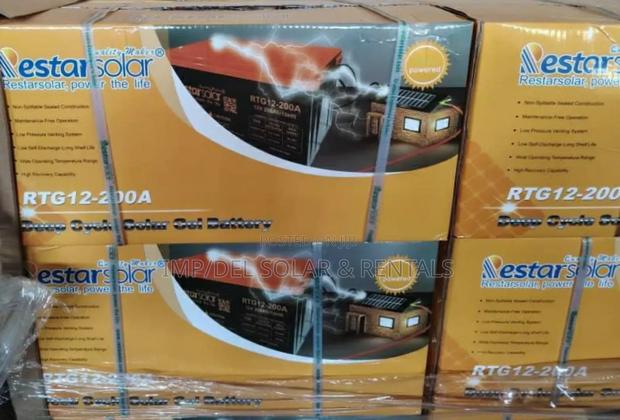 200ah 12v Solar Battery Gel Battery