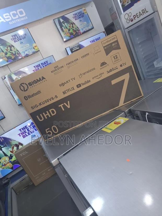 Quality and Affordable Sigma 50 Inches Smart Tv Uhd · Photo 1
