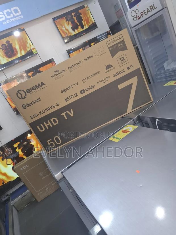 Strong Picture Quality of Sigma 50 Inches Smart Tv Available · Photo 1