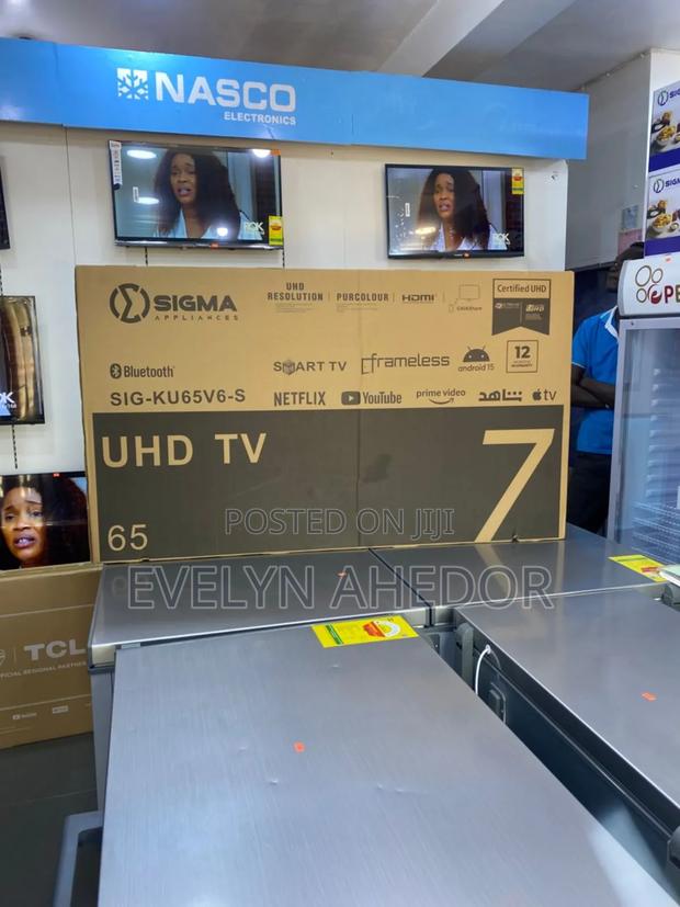 Smart Android Sigma Tv Uhd Available as Seen · Photo 1