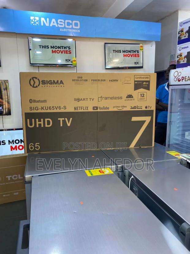 Smart Android Sigma Tv Uhd Available as Seen · Photo 2