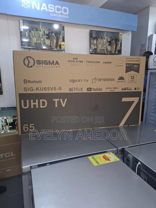 Quality Sigma 65 Inches Smart Tv Uhd Android Available · Photo 2