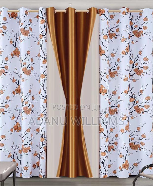 Luxury 3 Set of Curtains ( Available in Different Colors) · Photo 1