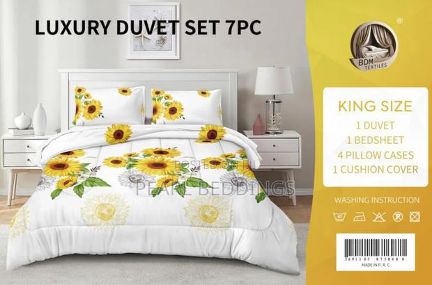 Premium Quality 100% Cotton 7pcs Duvets Set Available · Photo 2
