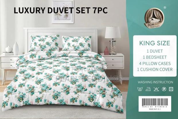Premium Quality 100% Cotton 7pcs Duvets Set Available · Photo 3