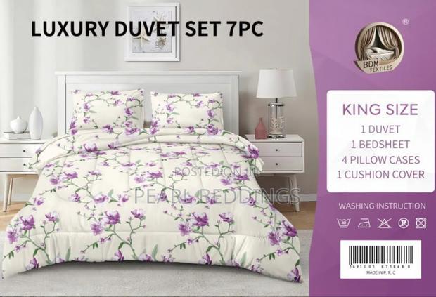 Premium Quality 100% Cotton 7pcs Duvets Set Available · Photo 4