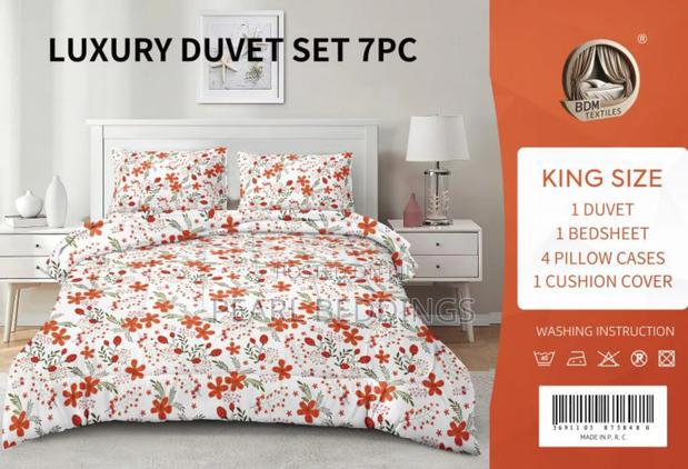 Premium Quality 100% Cotton 7pcs Duvets Set Available · Photo 7