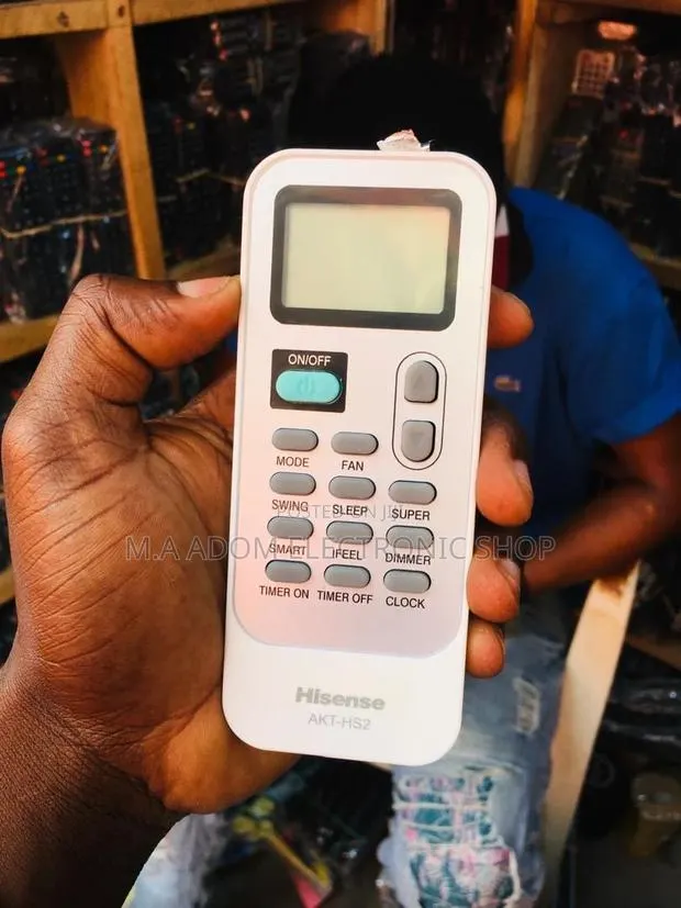 Hisense Air Conditioner Remote: Cool Control, Brand New · Photo 1
