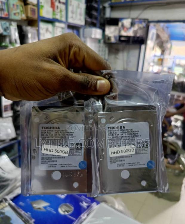 500gb Toshiba Hard Drive · Photo 1