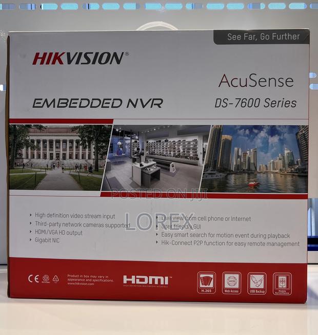 Hikvision 32ch 16p Poe NVR Acusense /8mp 7632nxi-/16p(D) · Photo 1
