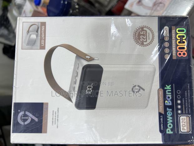 80,000 Mah 4 in 1 Powerful Powerbank · Photo 1