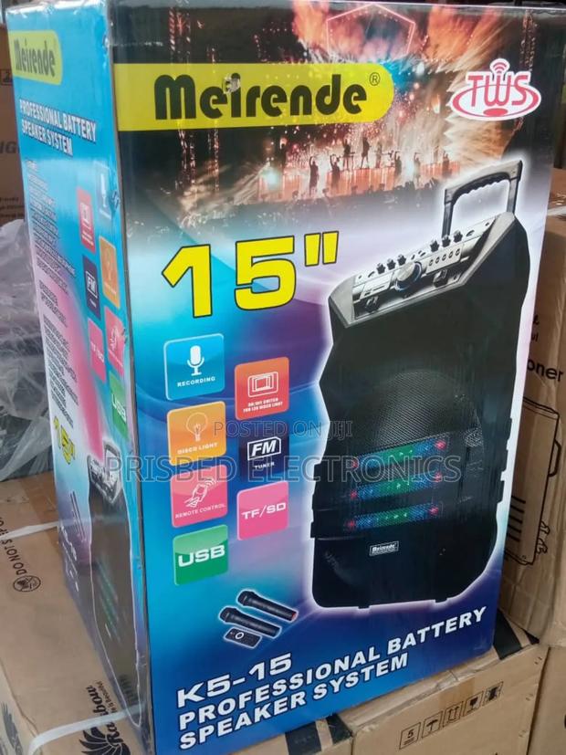 Meirende Durable Speaker 800w With Microphone · Photo 1