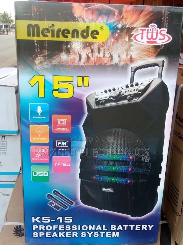 Meirende Durable Speaker 800w With Microphone · Photo 3