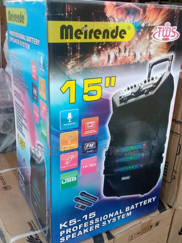 Meirende Durable Speaker 800w With Microphone · Photo 4