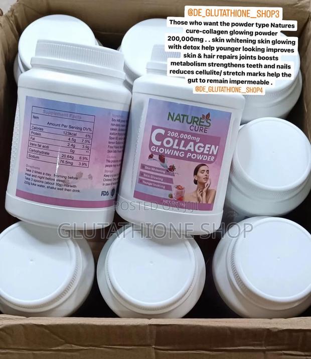 Natures Cure-Collagen Skin Glowing Powder 200,000mg · Photo 1