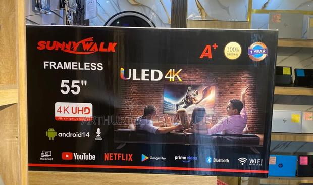 Sunny Walk Frameless Smart Tv · Photo 5