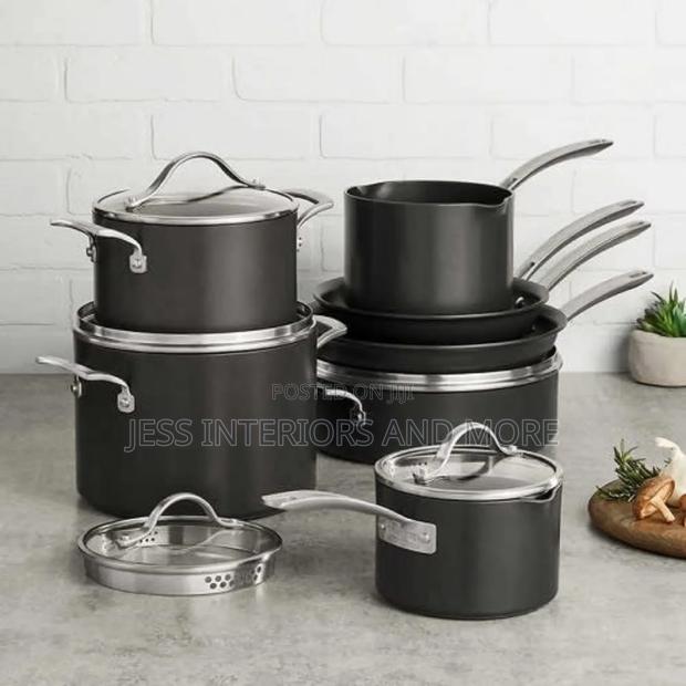 Kirkland Signature 12-Piece Hard Anodized Cookware Set · Photo 1