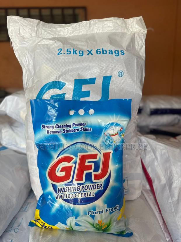 Commercial Usegfj Washing Powder 15kg (2.5kg × 6pcs) · Photo 1