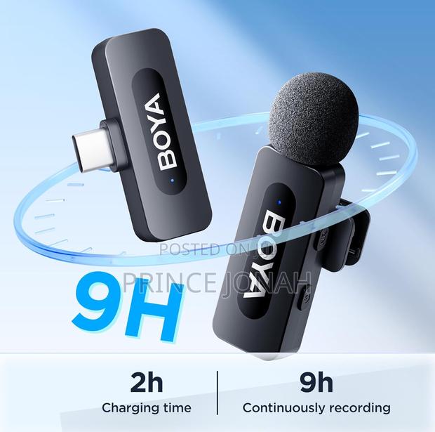 Boya by-V10 Microphone Wireless for iPhone 15/16, Android · Photo 3