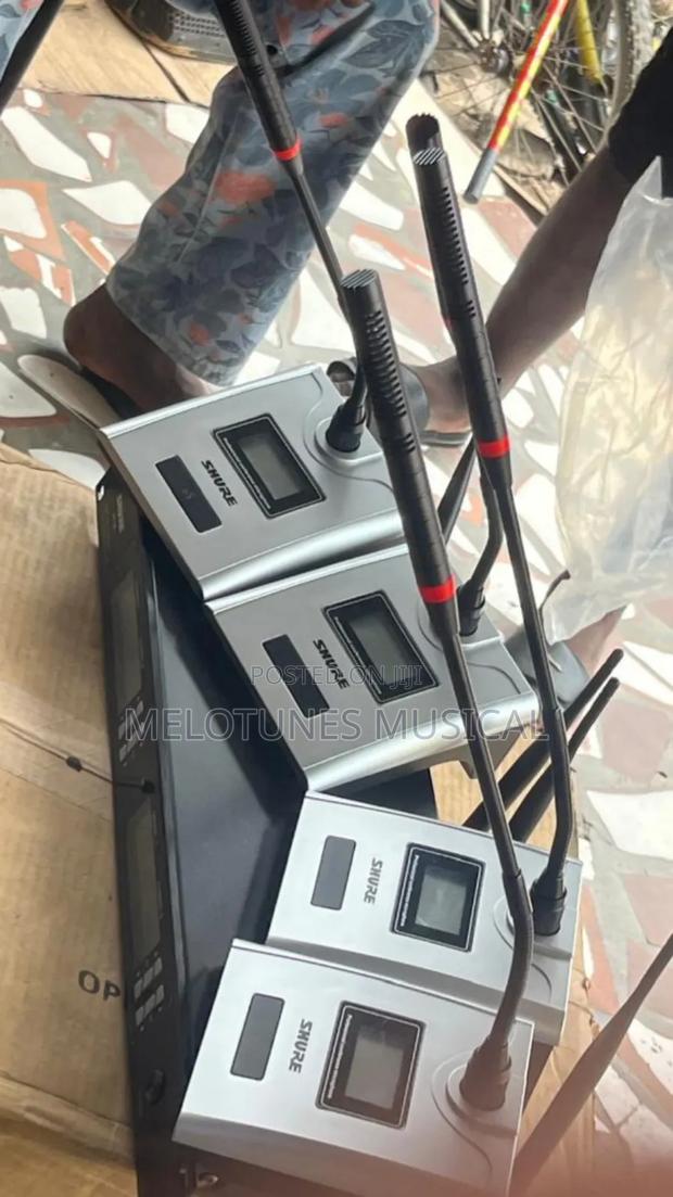 Shure Hy-04 Uhf 4in1 Gooseneck/Conference Wireles Microphone · Photo 3