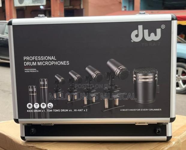 Dw 7set Professional Drum Microphones Kit · Photo 1