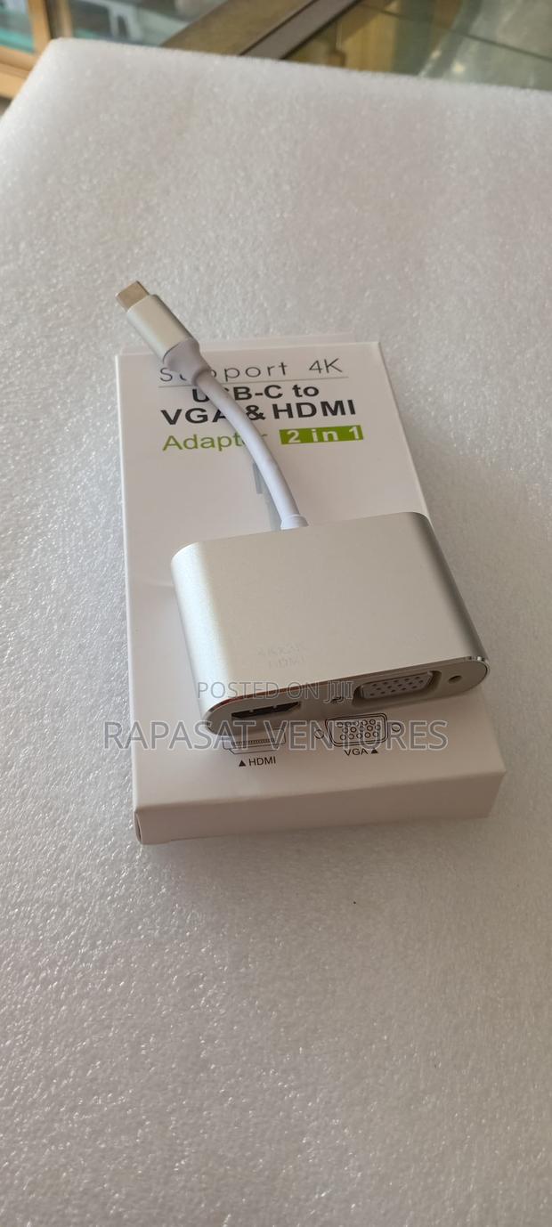 Type-C to Vga Hdmi Adapter 2 in 1 · Photo 1